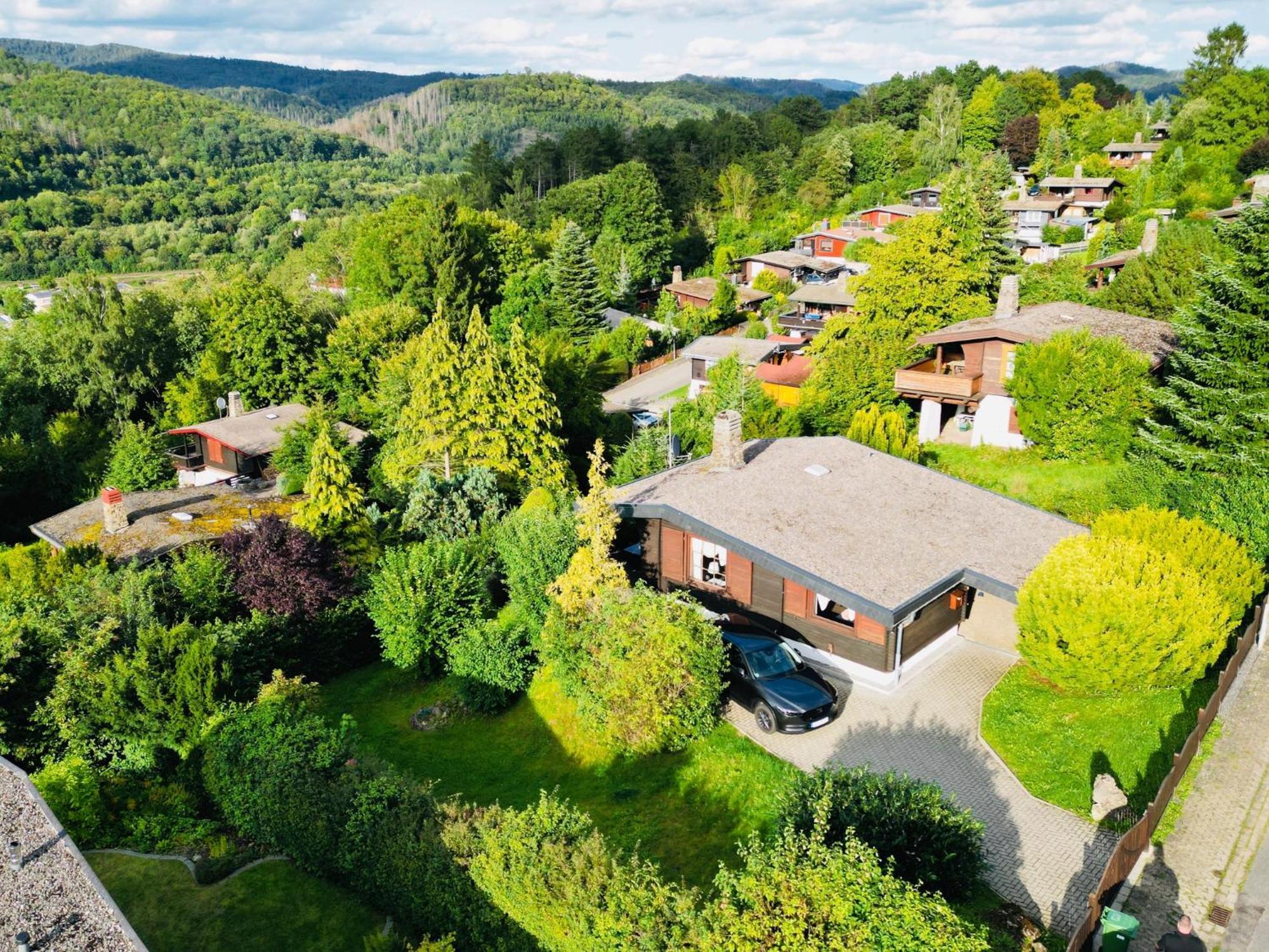 Dachsbau Villa Barbis Exterior photo
